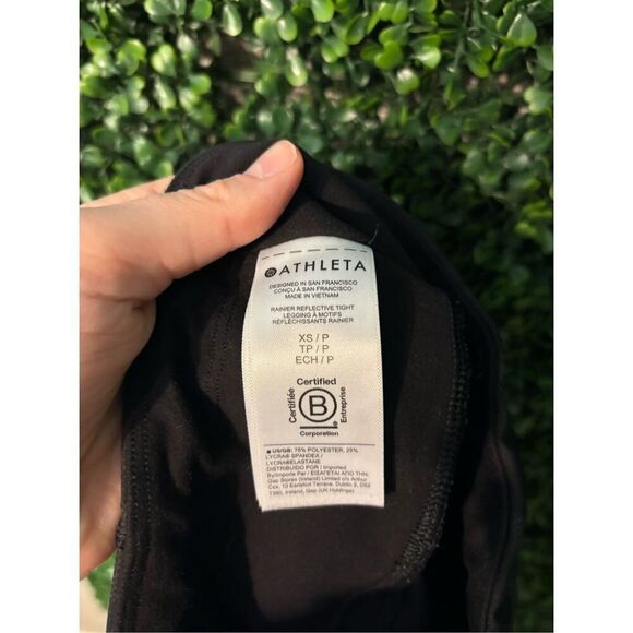 Athleta Rainier Reflective Camo Tights Sz XS - Picture 4 of 4